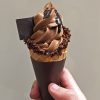 Chocolate soft serve